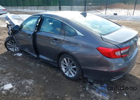 2021 Honda Accord Lx z USA, uszkodzony, nr VIN 1HGCV1F19MA047453